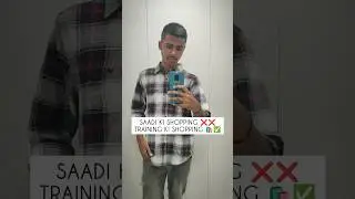 CISF Training ke liye Shopping🛍️🛒#sscgd #training #shopping #minivlog #cisf #ytshorts #foryou