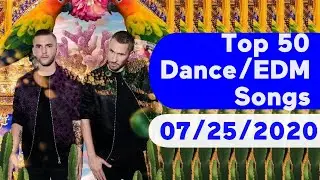 US Top 50 Dance/Electronic/EDM Songs (July 25, 2020)