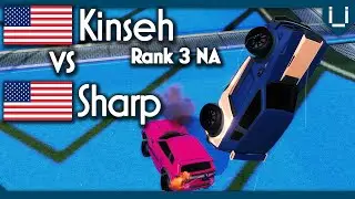 Sharp vs Kinseh (Rank 3 NA) | Rocket League 1v1