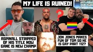 Tom Aspinall VACATES Heavyweight Title? Ciryl Gane New Champion? Jon Jones TRASHES Tom? My Reaction