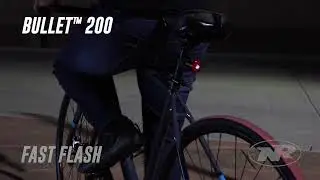 NiteRider Bullet 200 Bright Bike LED Taillight Flash Patterns