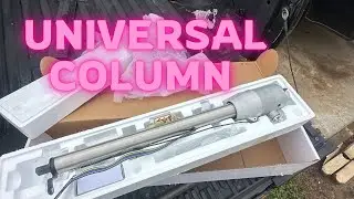 Universal steering column replacement for 86 cutlass supreme