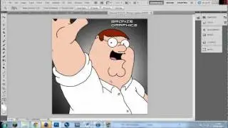 Peter Griffin Speed Art | Bronze Graphics