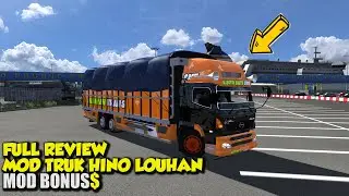 Full Review Mod Hino Louhan By SMT Mod Bonus - ETS2 Mod Indonesia