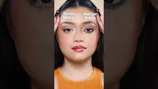 Korean Vs American Makeup | #shorts | SUGAR Cosmetics