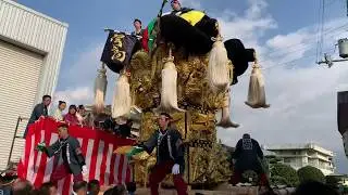 【平成30年 新居浜太鼓祭り】(4K対応)川東西部地区統一運行 宇高自治会御花贈呈【2018年10月17日】Niihama Taiko Festival(Niihama Ehime Japan)