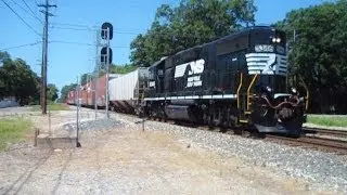 Freshly painted ex-CR (now NS) local hits the diamond in Romulus Long hood forward