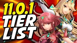 TOP TIER - SMASH ULTIMATE 11.0.1 TIER LIST