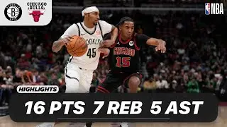 JULIAN PHILLIPS vs BROOKLYN NETS | 16 PTS - 7 REB - 5 AST - 1 BLK - 1 STL | 03-14-2025 Highlights