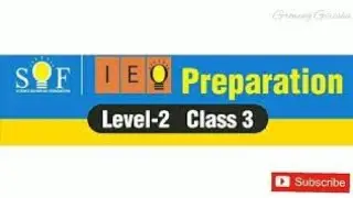 IEO Level 2 for Class 3