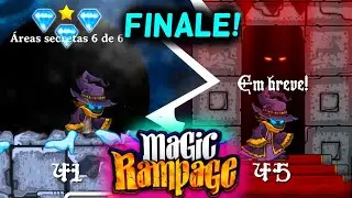 MAGIC RAMPAGE - Full Chapter Five Walkthrough  (All secret areas and Stars )