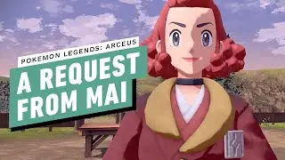 Pokemon Legends: Arceus Walkthrough - A Request from Mai