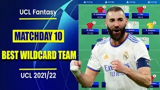 UCL Fantasy Matchday 10: Best Wildcard Team | Transfer Tips | Champions League Fantasy Tips 2021/22