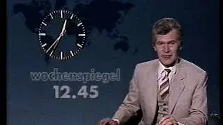 ARD 28.08.1982 Tagesschau zum Sendeschluß