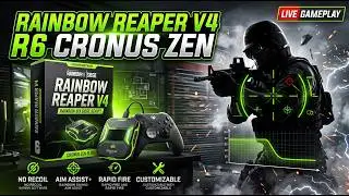 Rainbow Reaper V4 Review | The Ultimate Rainbow Six Siege Cronus Zen Script? 🔥