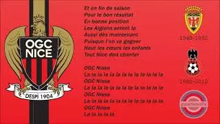 Hino do Nice  ( Fran&ccedil;a ) | Hymne OGC Nice