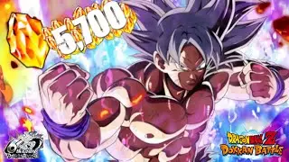 MASSIVE 5700 STONES LR MUI GOKU & LR EVO BLUE VEGETA SUMMONS! | Dokkan Battle 6th Year Anniversary