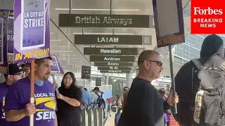 WATCH: Los Angeles City Workers Hold 24-Hour Strike