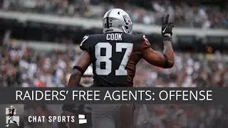 Oakland Raiders 2019 Free Agents On Offense - Jared Cook, Jalen Richard, Doug Martin, Marshawn Lynch