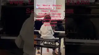 Dr. Maria (Masha) Pisarenko @ Las Vegas Piano School & Online Piano University #shorts
