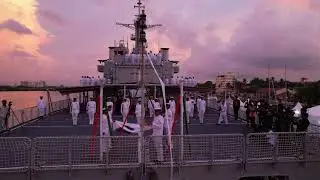 Decommissioning Ceremony of INS Magar