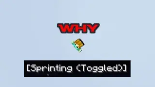 I hate toggle sprint.