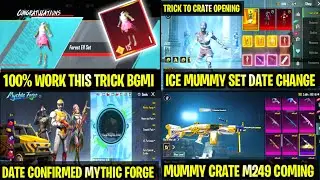 100% 🔥This Trick To Crate Opening Forest Elf Set | Mummy Set Crate Date Change | Mythic Forge Date