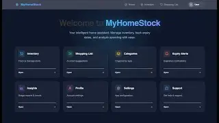 HomeStock: AI-Powered Home Inventory Management