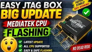 EASY JTAG PLUS 2.1.0.0 MTK CPU FLASHING FULL SOLUTION REDMI 13C 5G #redmi13c5g #restart_opposition 