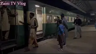 Epic Pakistan Railways Journey | Shuttle, Chenab Express & Rehman Baba & Greenline Night Views 
