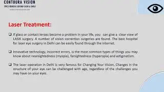 Get Rid Of Your Eye Problems - Contoura Vision India