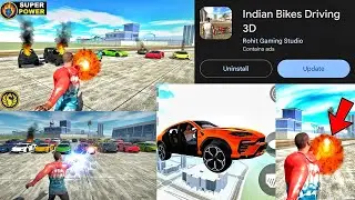 Indian Bike Driving 3D New Update 🤯 iron man + hulk + Thor Cheat Code #shorts #shortsfeed