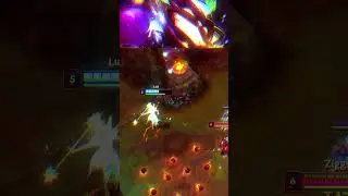 Ziggs amassando Lux #leagueoflegends #lol #wildrift #shorts #fyp #ziggs