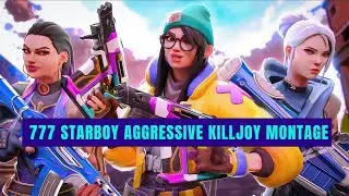 VALORANT AGGRESSIVE KILLJOY MONTAGE |BY 777 STARBOY