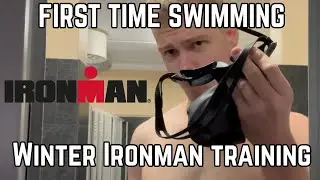 Non-Swimmers first times in pool, Winter Ironman training: EP6