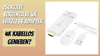 BEWERTUNG (2025): j5create ScreenCast 4K Wireless Adapter. Infos