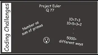 Project Euler : Number as sum of primes
