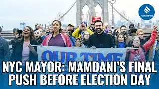 NYC Mayoral Election: Zohran Mamdani's Supporters Flood Brooklyn Bridge - 