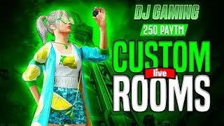 BGMI LIVE || Unlimited Custom Rooms || FREE ENTRY || PUBG MOBILE LIVE CUSTOM ROOMS#UCGIVEAWAY