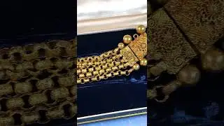 Unsurpassed Antique Georgian Swiss Enamel Bracelet in Gold - Item 21204