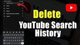 How To Delete YouTube Search History On Mobile Version Tutorial