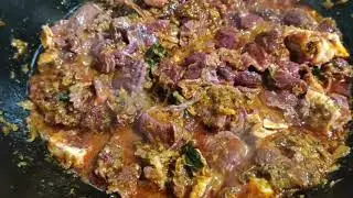 Beef Curry (sansha thongba) in manipuri style