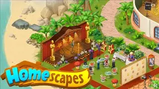 Homescapes - New Story - Island Hotel - Movie Set - Day 6