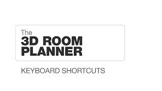 Keyboard Shortcuts | 3D Room Planner | Cabinetry.Online