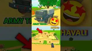 INDIAN ARMY TRUCK 🪖 added in game 🎯 Indian vehicles simulator 3D new update #shorts #trending #viral