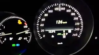 Mercedes cls 350 cdi 0-200