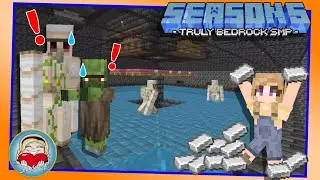 I Built SlackLizard's IRON FARM Trading Hall | Truly Bedrock Season 5 | Minecraft 1.19
