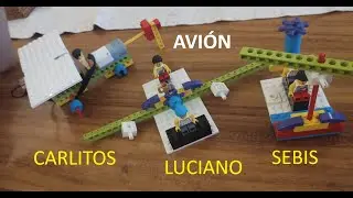 Clase AVI&Oacute;N con M&aacute;quinas Simples BricQ