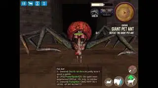 Goat mmo simulator Boss 8: The giant pet ant