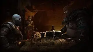 God of War Ragnar&ouml;k - Besuch von Thor & Odin *Kratos vs Thor* 1 Kampf (deutsch/german)